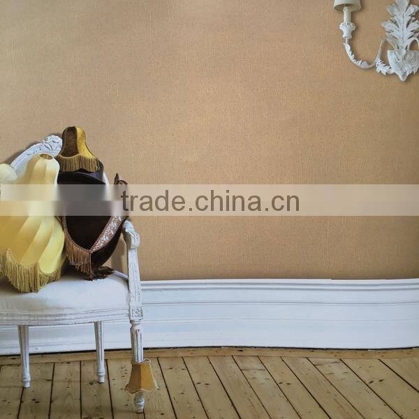 hot design korea wallpaper with peacock feathers flowers