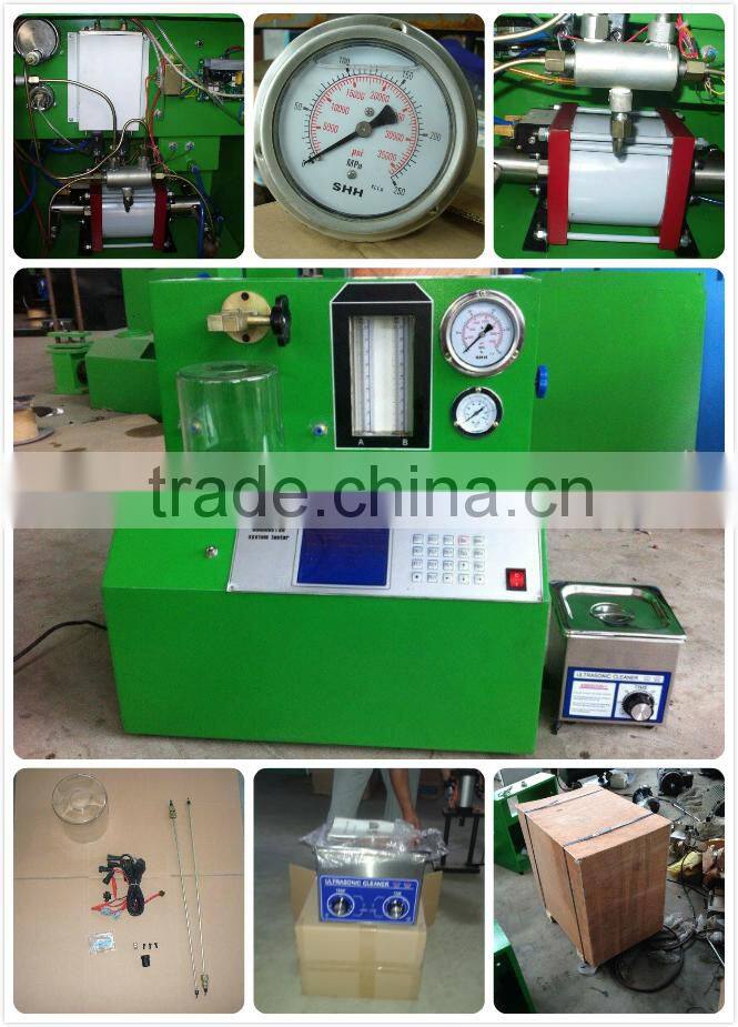 2015 best selling PQ1000 bosch common rail injector tester with ultrasonic cleaner for free