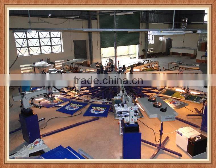 Auto label silk screen printing machines