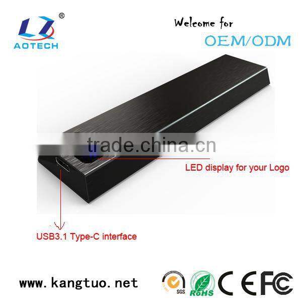 USB3.1 M.2 NGFF Hard Drive External HDD Enclosure
