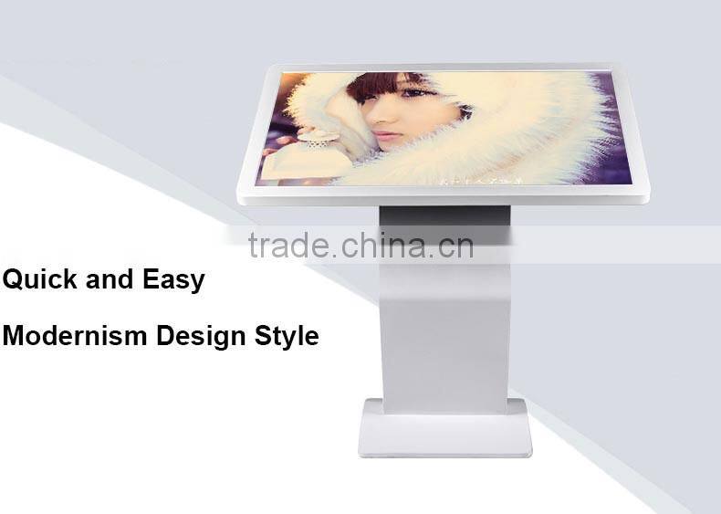 Standing Alone Multimedia Kiosk lcd digital signage monitor