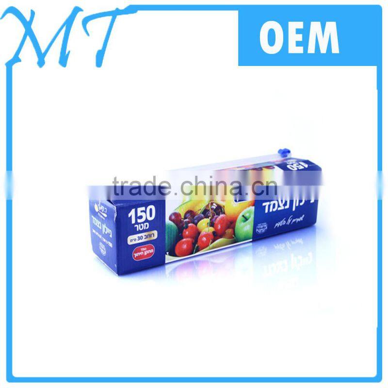 Professional clear pe cling film for food