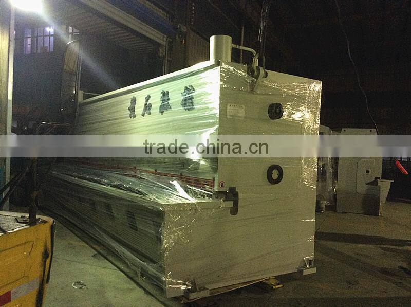 ISO&CE qc11y 16*4000mm CNC controller guillotine shearing machine,guillotine aluminium cutting machine with low price