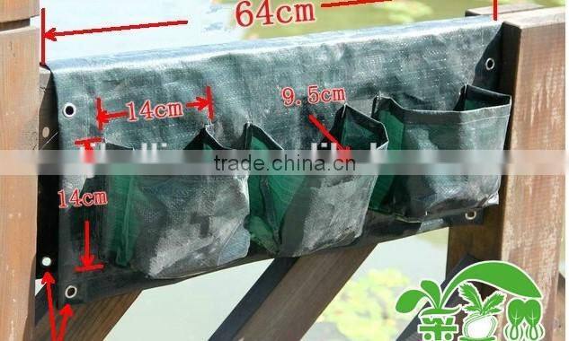 PE WOVEN Vertical Wall Garden Planter, Vertical Garden Wall Pocket Planter Bags,Vertical Hanging Garden Wall Planter