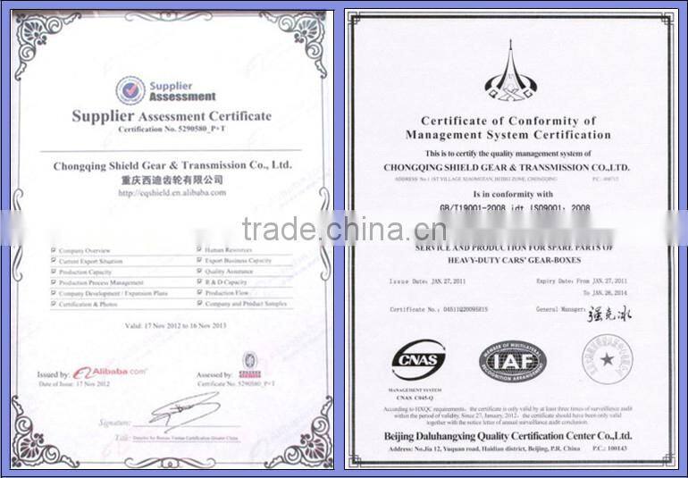 Howo Truck Transmission Part Aluminum Cover 1269 307 484