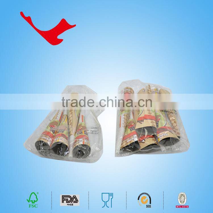 40*40cm,1/4 folded printed tissue paper napkin towel for Brithday Day Party
