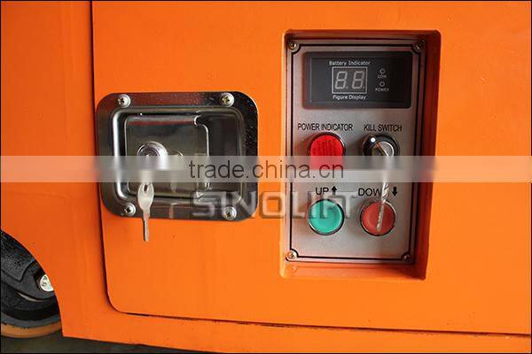 HOT! Sinolift FSJY3/FSJY3.9 Small Electric Scissor Lift Truck