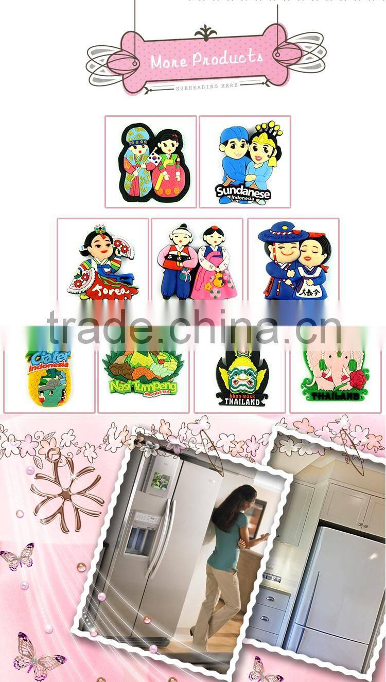 China supplier superior service custom fridge magnet