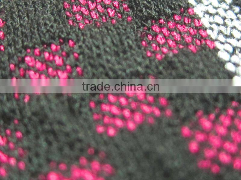 TR spandex two layer jacquard knitting fabric