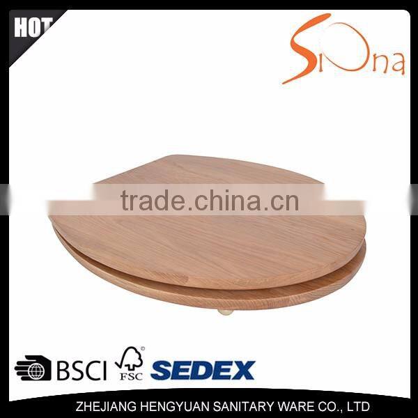 High quality eco-friendly 18 inch wood toilet seat