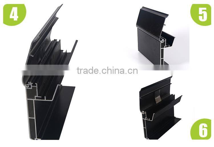 Accept custom anodizing aluminum profile extrusion