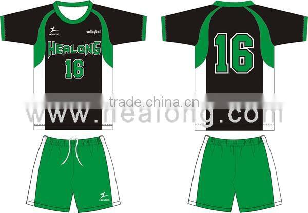 custom pakistan team healong brand volleyball uniform