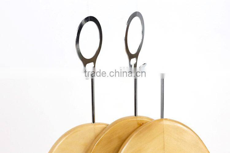 hotel wooden anti-theft security hanger