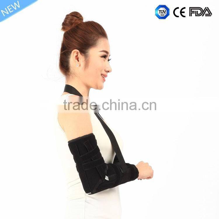 Orthopedic elbow brace - arm splint medical elbow support for sprained or fracture