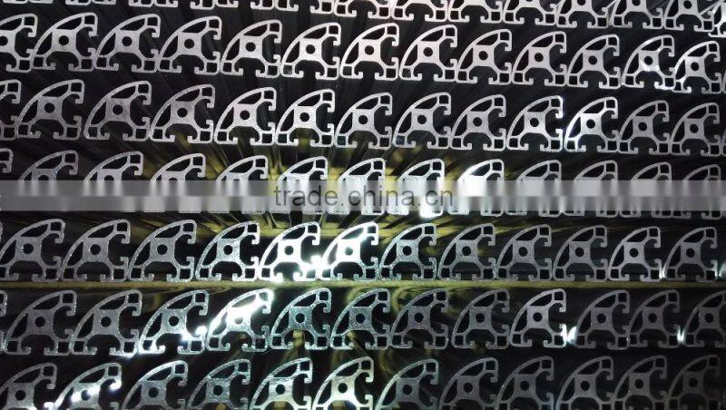 Mill finish or Anodized aluminium structural frame