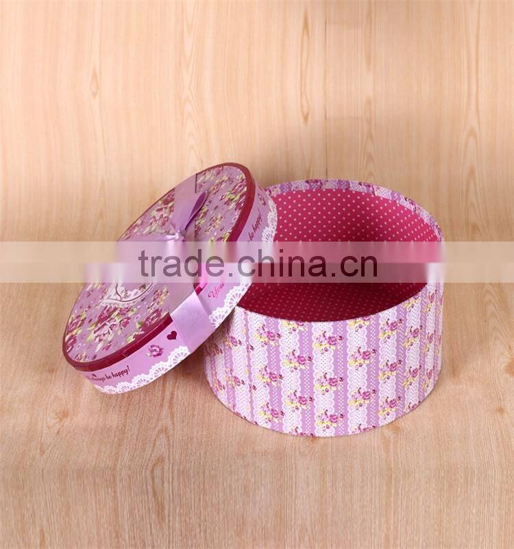 paper tube cans/round paper packaging design/fancy paper gift box