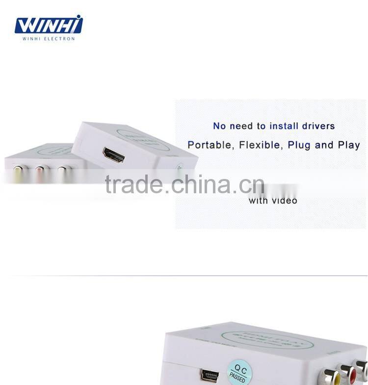 Change AV to H DMI smart converter for TV