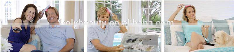 Portable Hair Loss Treatment Hair Regrowth Comb For Male Pattern Baldness