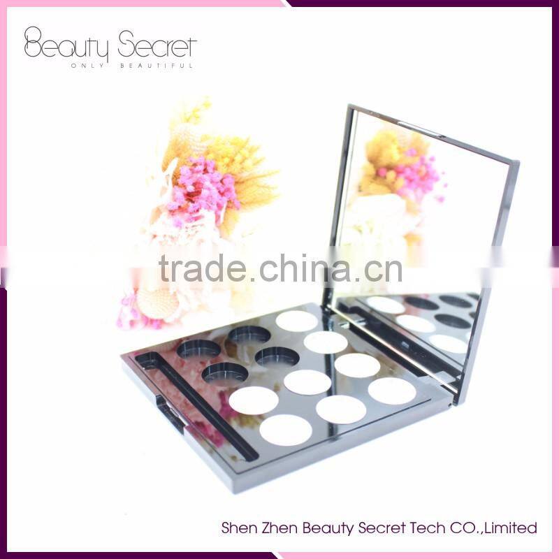 with mirror 12cells eyeshadow empty palette