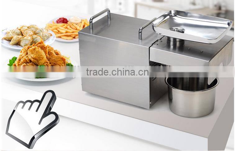 home mini sized edible vegetable seed hydraulic olive oil press