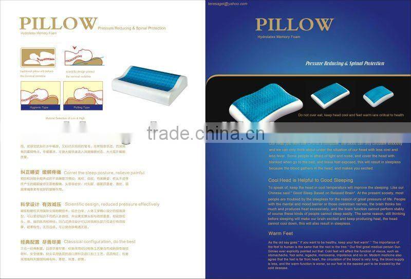 private label,Memory Foam Cool Gel Pillow, bed product/household product,bulk buy from China