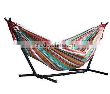 2 Persons Nylon Camping Parachute Hammock with Stand