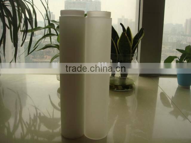 60mm outer diameter 5mm thickness length 308mm screw one side sandblast frost mily white color acrylic tube led light