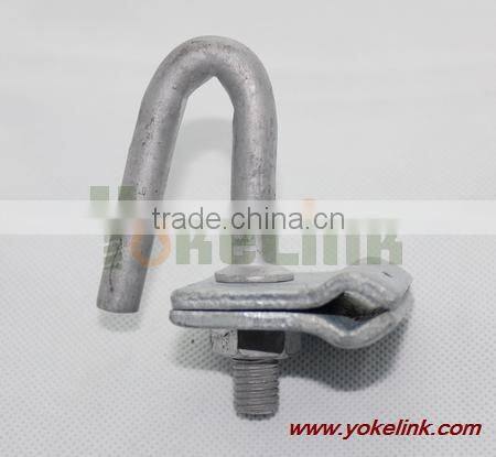 Customized OEM manufacturer stainless steel cable lashing clamp for hardware fitting
