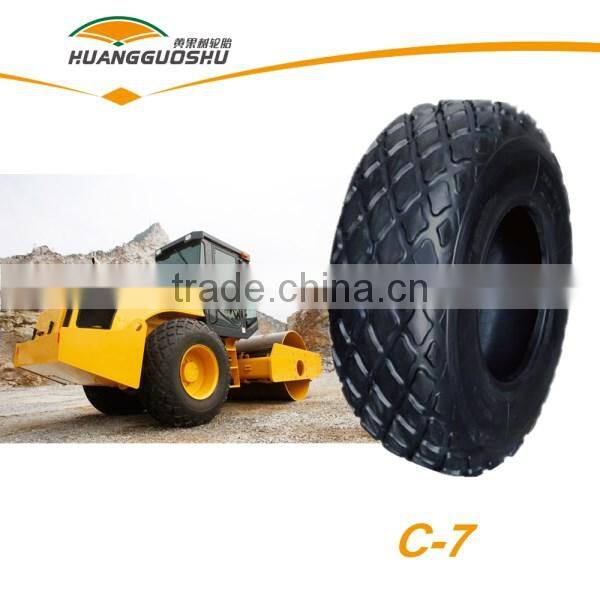 Smooth ride good flotation Road roller tire 23.1-26