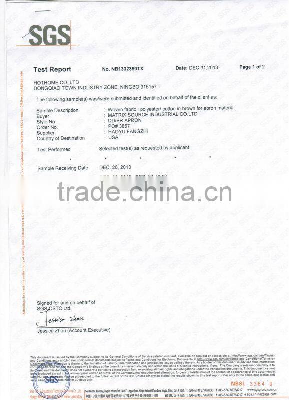 Wholesale black bar man half waist apron