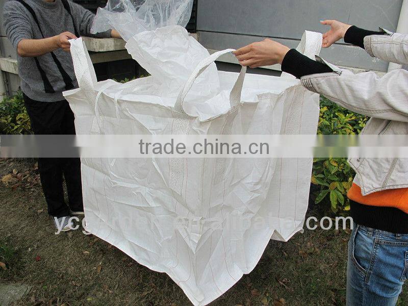 FIBC Bulk Bag with Spout Top and Discharge Spout Bottom