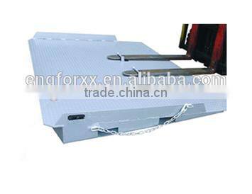 CRSN8 Container ramp for forklift warehouse dock plate