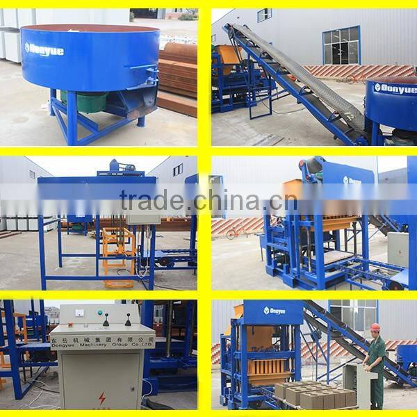 habiterra block machine qt4-25 automatic hydraulic concrete block making production line price