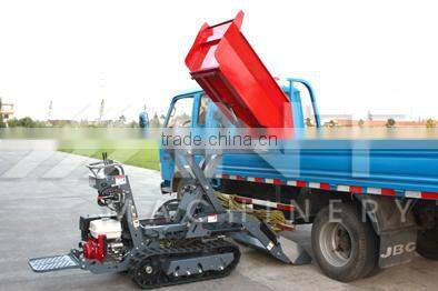 farm equipment hand barrow machine BY800 with front forklift& power barrow& muck truck& garden loader & crawler loader 800kgs