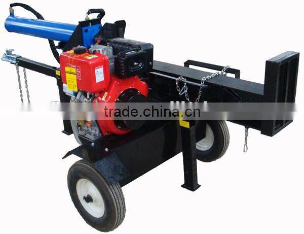 12 years manufacturer experience factory direct hydraulic horizontal vertical diesel power wood splitter 47 ton