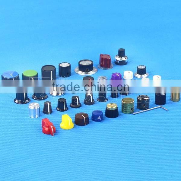 PJ-646C Daier plastic 1/4''/ 6.35mm Mono/Stereo Enclosed Jack