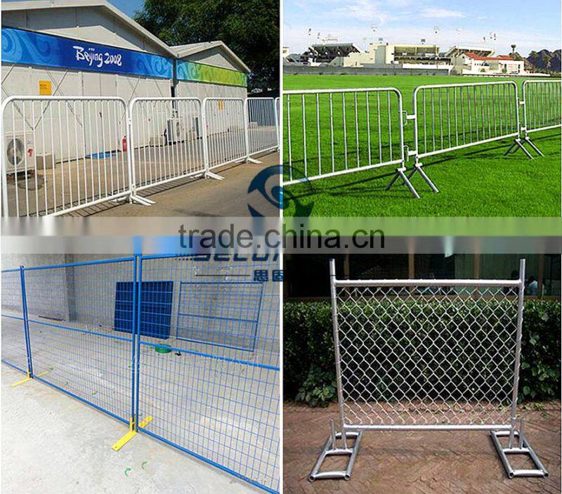 high security construction steel hoarding temporary fence panel factory