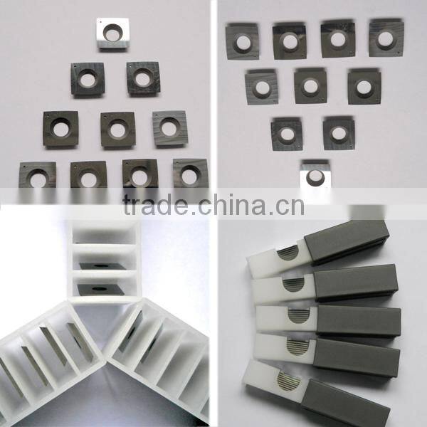 Woodworking cutting blade planner reversible knives