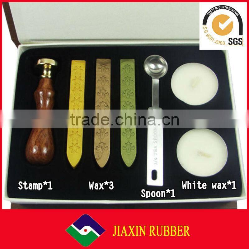 Wax Seal Kit Business Peacock Sealing Wax Stamp with box