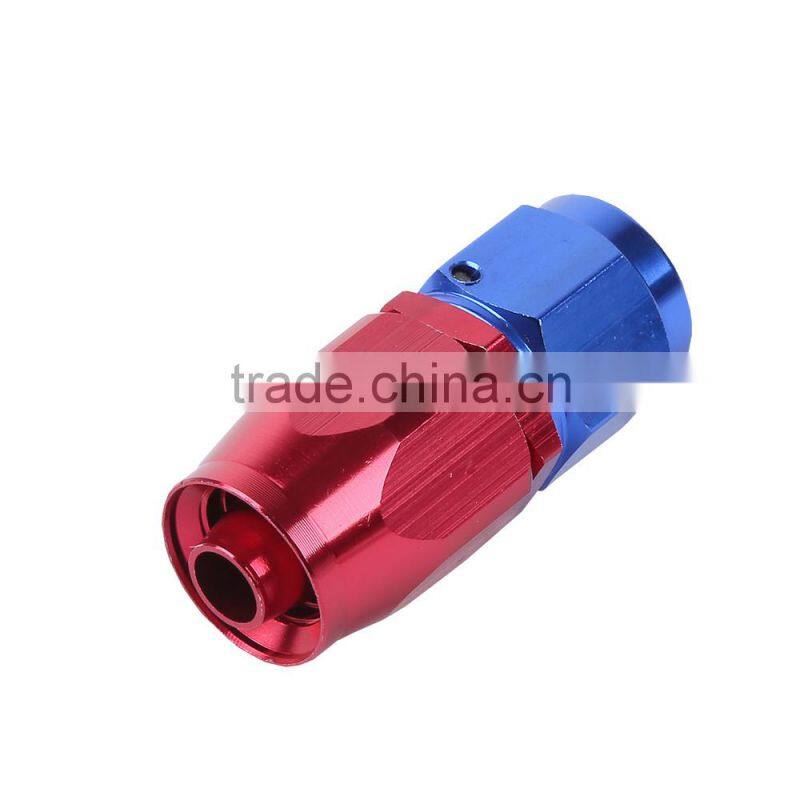 AN6 6AN AN-6 AN -6 ALUMINIUM STRAIGHT SWIVEL SEAL HOSE END FITTING ADAPTER
