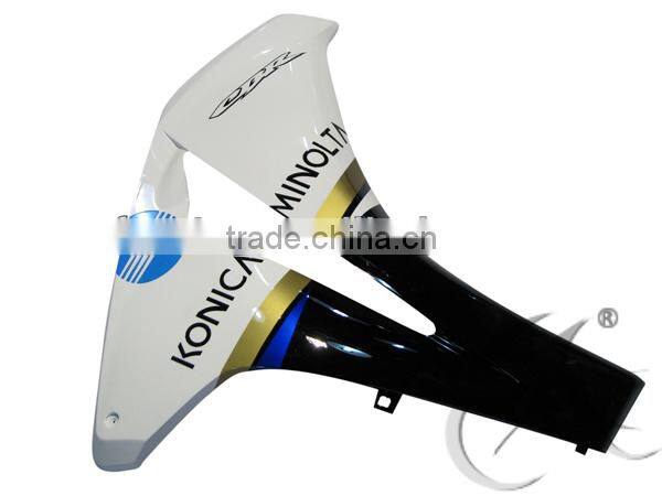 For 08-11 Honda CBR1000RR Black & White Injection ABS Fairing Body Work