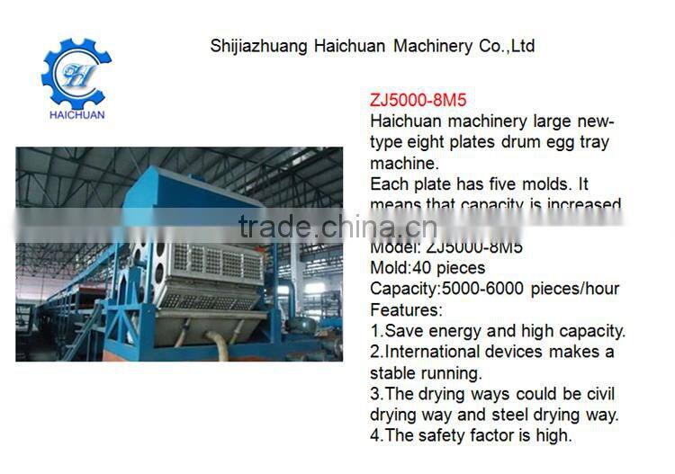 Simple to use egg tray machine