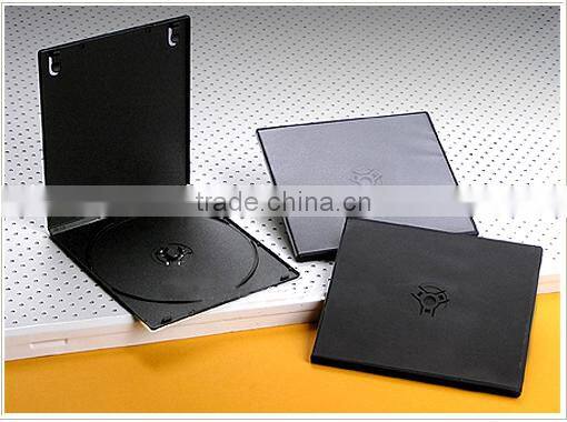 Wholesale Plastic Box Double Black 14mm Long DVD Case