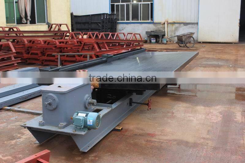6-S small channel steel support shaking table for sale