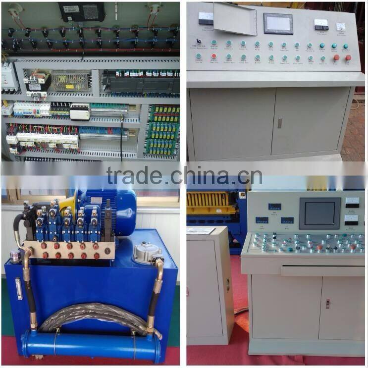 Automatic cement concrete paving interlocking hollow brick block making machine price