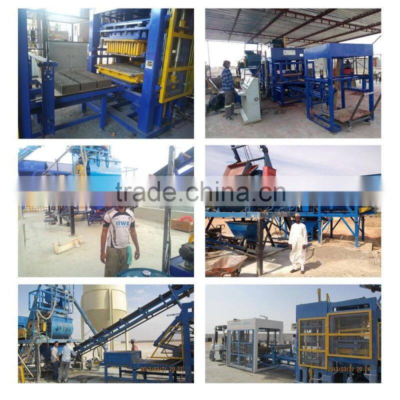 clay b Cement hollow concrete brick Making Machine