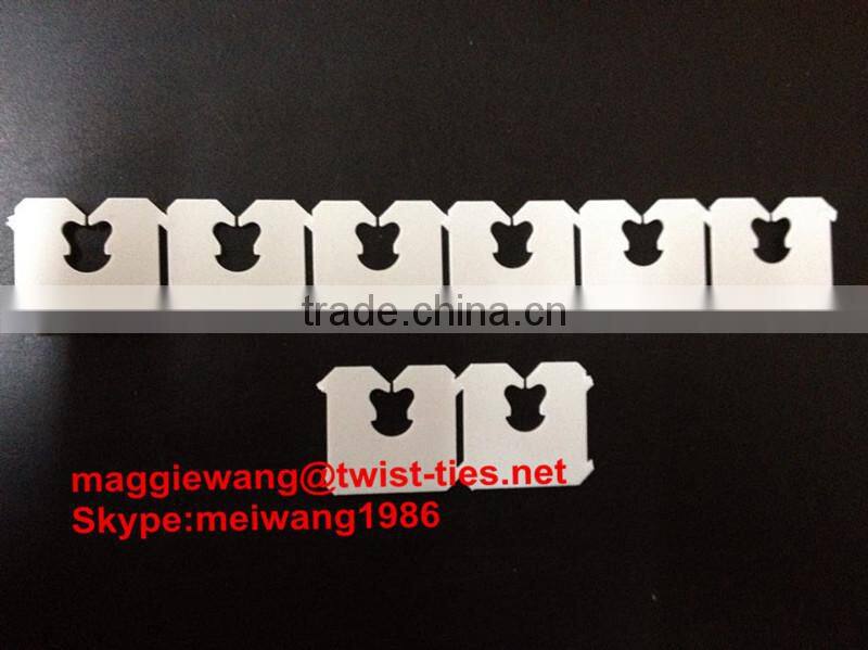 plastic bread bag clips/kwik lock/bag closure clips