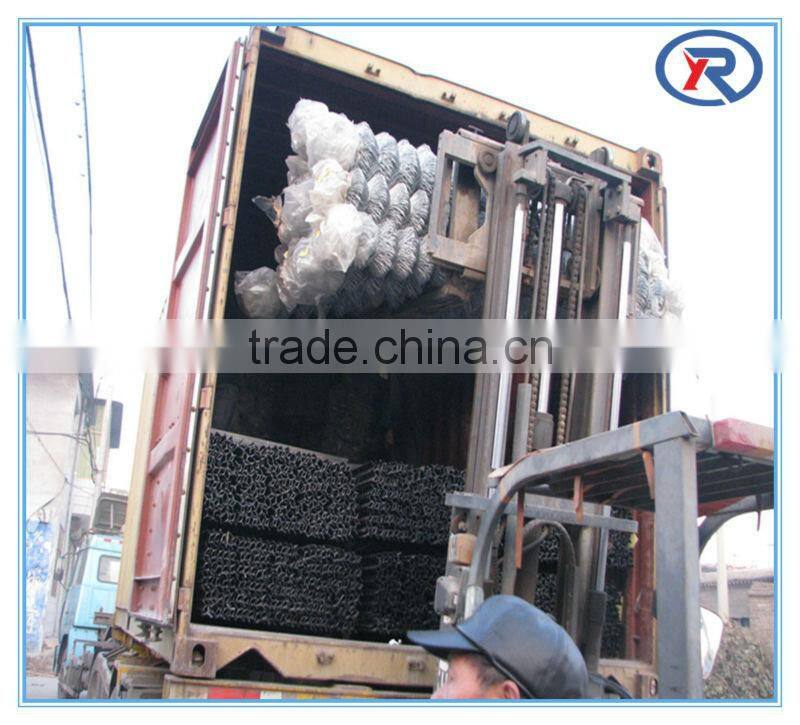 China Supplier cheap Galvanized and PVC Coated Diamond Mesh decorative Chain Wire Chain Link Fence