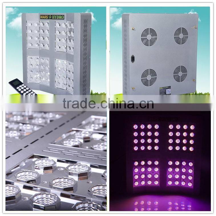 MarsHydro LED grow light veg/bloom mode with CE&ETL&RoHS certification full specrum Mars Pro II 320 led grow light