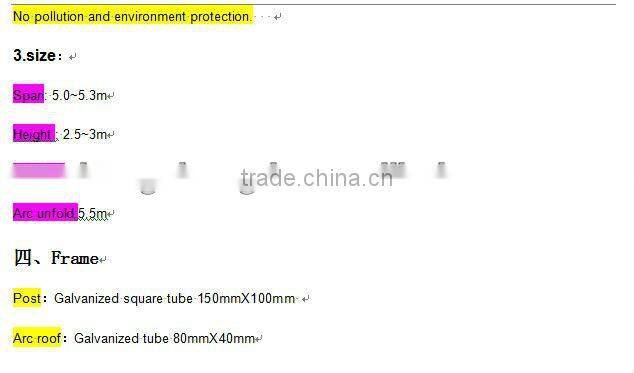 prefab aluminum alloy carport canopy tent